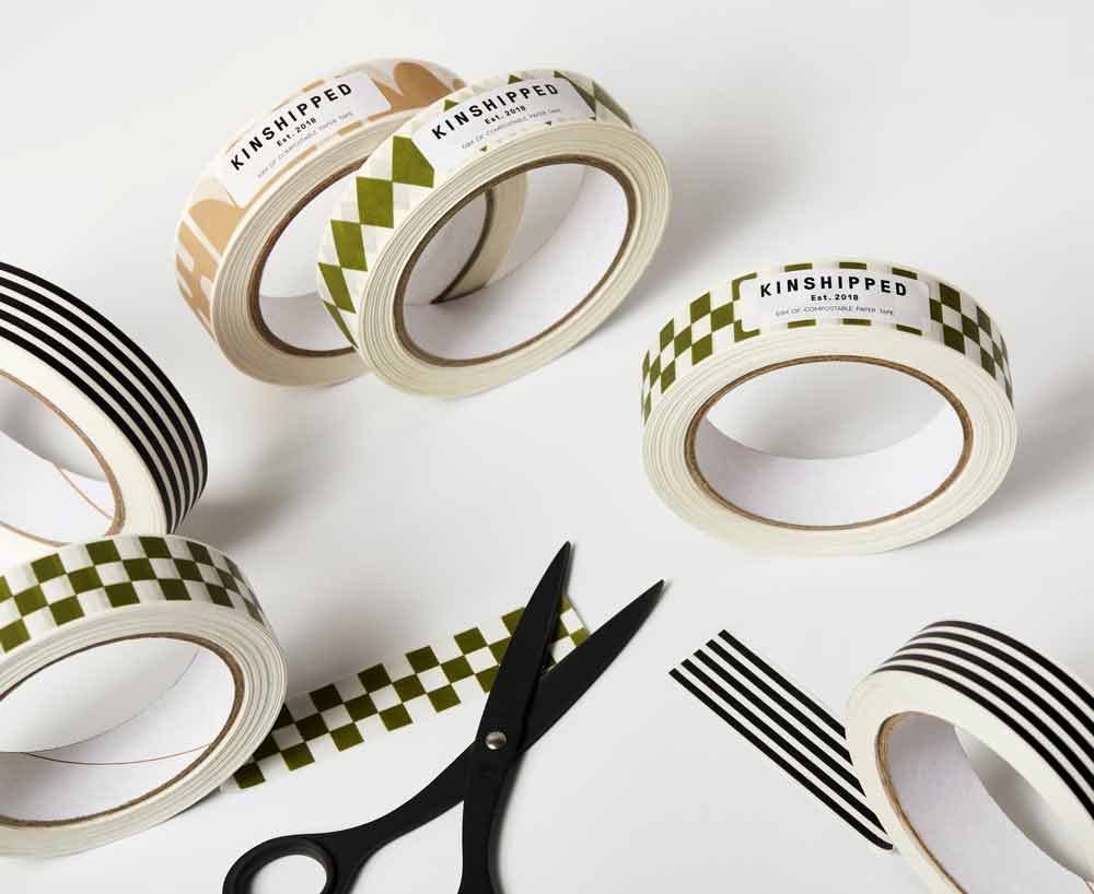 kinshipped paper tape