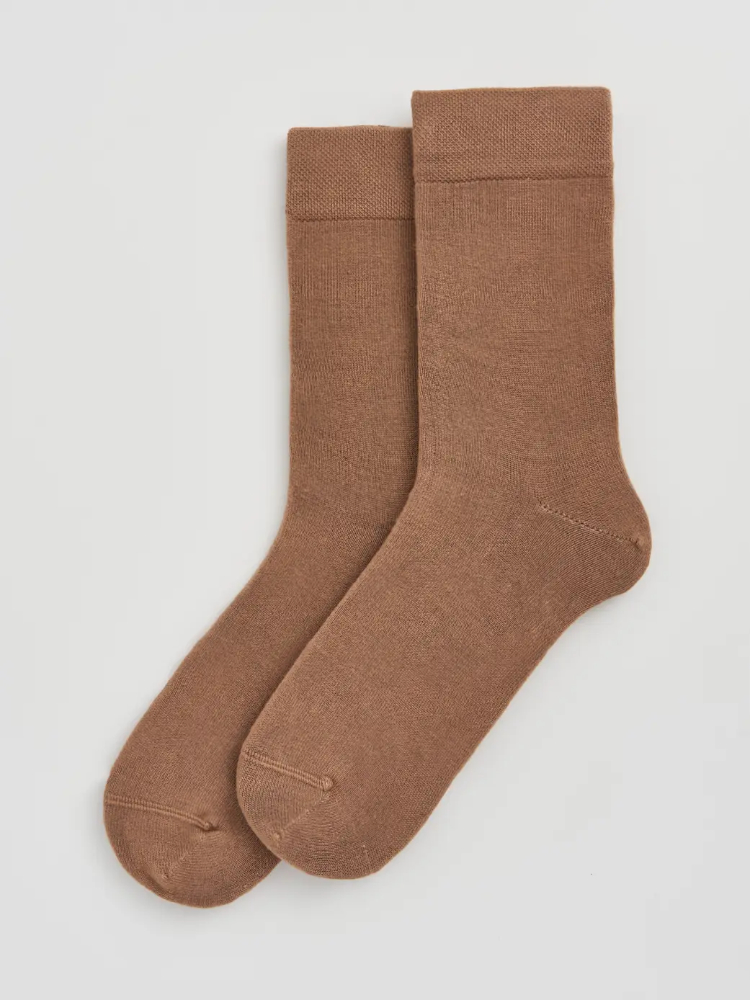 bamboo socks biscuit beige